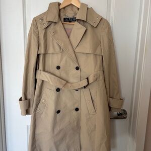 J Crew Petite New Icon Trench
